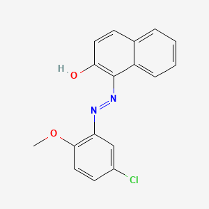 1-[(5-Chloro-2-methoxyphenyl)azo]-2-Naphthalenol