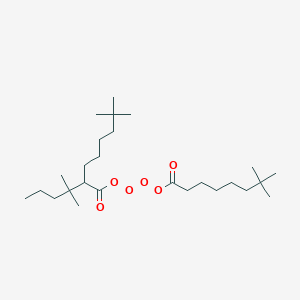 7,7-Dimethyloctanoylperoxy 7,7-dimethyl-2-(2-methylpentan-2-yl)octaneperoxoate