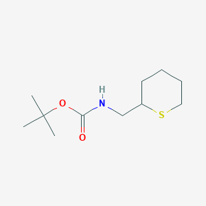 tert-butyl N-(thian-2-ylmethyl)carbamate