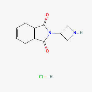 2-(azetidin-3-yl)-3a,4,7,7a-tetrahydro-1H-isoindole-1,3(2H)-dione hydrochloride