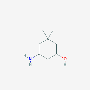 5-Amino-3,3-dimethylcyclohexan-1-ol