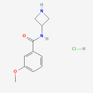 N-(3-Azetidinyl)-3-methoxybenzamide hydrochloride