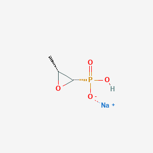 sodium;hydroxy-[(2S,3R)-3-methyloxiran-2-yl]phosphinate