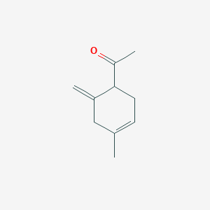 1-(4-Methyl-6-methylidenecyclohex-3-en-1-yl)ethanone