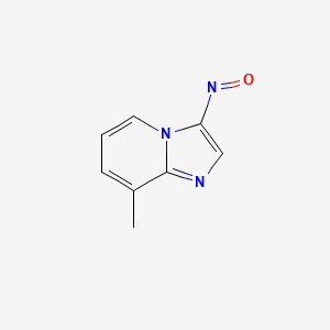 8-Methyl-3-nitrosoimidazo[1,2-a]pyridine