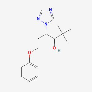 1H-1,2,4-Triazole-1-ethanol, alpha-(1,1-dimethylethyl)-beta-(2-phenoxyethyl)-