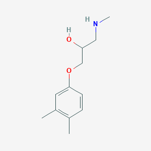 1-(3,4-Dimethylphenoxy)-3-(methylamino)propan-2-ol