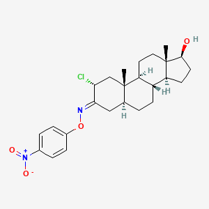 molecular formula C25H33ClN2O4 B13798508 Nisterime CAS No. 64584-59-4