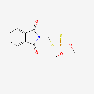 2-(Diethoxyphosphinothioylsulfanylmethyl)isoindole-1,3-dione