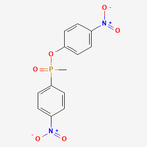 4-Nitrophenyl methyl(4-nitrophenyl)phosphinate