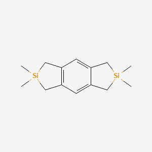 2,6-Disila-s-indacene,1,2,3,5,6,7-hexahydro-2,2,6,6-tetramethyl-