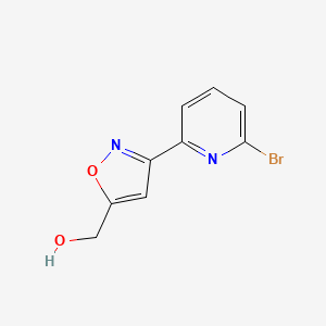 [3-(6-Bromo-pyridin-2-yl)-isoxazol-5-yl]-methanol