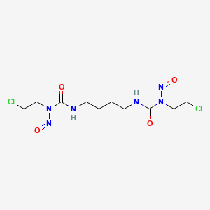 Urea, 1,1'-tetramethylenebis(3-(2-chloroethyl)-3-nitroso-