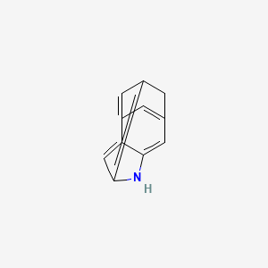 molecular formula C11H7N B13798854 3,6-Methanonaphthalen-1,7-imine(9CI) 