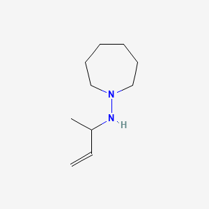 N-but-3-en-2-ylazepan-1-amine