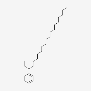 molecular formula C26H46 B13798878 3-Phenyleicosane CAS No. 72557-70-1