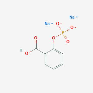 molecular formula C7H5Na2O6P B13798881 Salicylic acid monophosphate(disodium salt) 