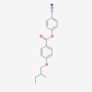 (4-Cyanophenyl) 4-(2-methylbutoxy)benzoate