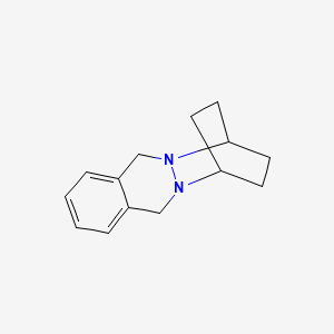 1,4-Ethanopyridazino(1,2-b)phthalazine, 1,2,3,4,6,11-hexahydro-