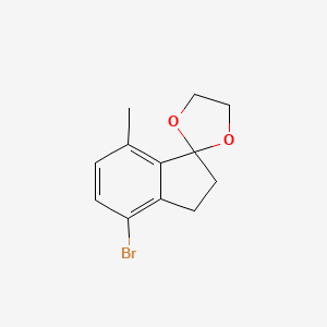 4-Bromo-7-methyl-1,1-(ethylenedioxo)-indane