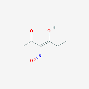 (E)-4-hydroxy-3-nitrosohex-3-en-2-one