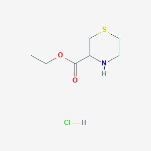 Ethyl thiomorpholine-3-carboxylate hydrochloride