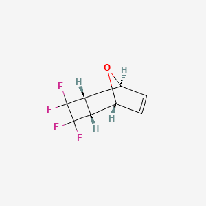 (1R,2R,5S,6S)-3,3,4,4-Tetrafluoro-9-oxatricyclo[4.2.1.0~2,5~]non-7-ene