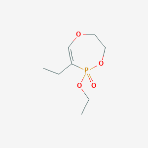 2-Ethoxy-3-ethyl-6,7-dihydro-1,5,2lambda5-dioxaphosphepine 2-oxide