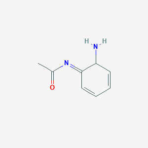 N-[(1Z)-6-Amino-2,4-cyclohexadien-1-ylidene]acetamide