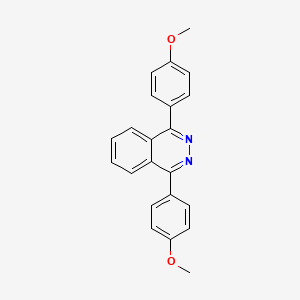 B13799457 1,4-Bis(4-methoxyphenyl)phthalazine CAS No. 5441-28-1