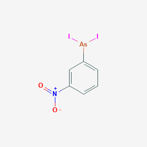 Diiodo-(3-nitrophenyl)arsane