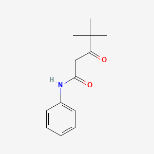 4,4-dimethyl-3-oxo-N-phenylpentanamide