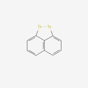 molecular formula C10H6Te2 B13799515 Naphtho[1,8-cd]-1,2-ditellurole CAS No. 52875-49-7