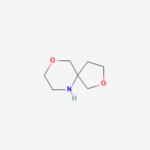 molecular formula C7H13NO2 B1379959 2,9-Dioxa-6-azaspiro[4.5]decane CAS No. 1251712-84-1