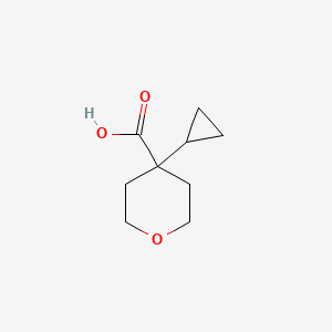 4-Cyclopropyloxane-4-carboxylic acid