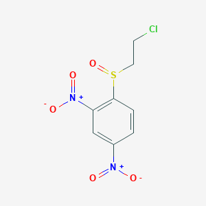 2-Chloroethyl 2,4-dinitrophenyl sulfoxide