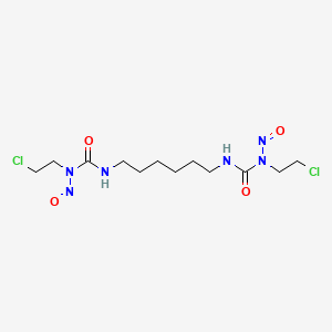 Urea, 1,1'-hexamethylenebis(3-(2-chloroethyl)-3-nitroso-