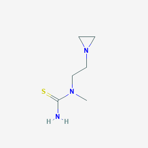 N-[2-(Aziridin-1-yl)ethyl]-N-methylthiourea