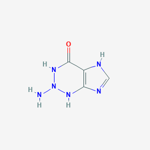 2-Amino-1,2,3,5-tetrahydro-4H-imidazo[4,5-d][1,2,3]triazin-4-one