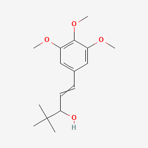 1-(3,4,5-Trimethoxyphenyl)-4,4-dimethyl-1-penten-3-ol