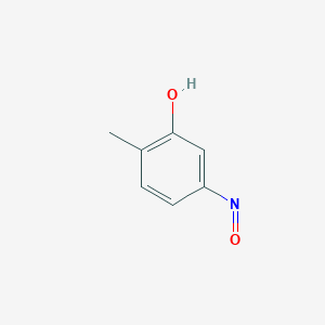 molecular formula C7H7NO2 B13799687 2-Methyl-5-nitrosophenol CAS No. 21565-00-4