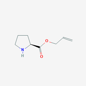 molecular formula C8H13NO2 B13799715 H-L-Pro-oall 