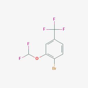 1-Bromo-2-(difluoromethoxy)-4-(trifluoromethyl)benzene