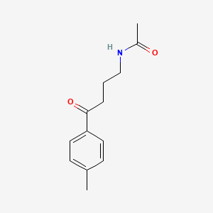 N-[4-(4-Methylphenyl)-4-oxobutyl]acetamide