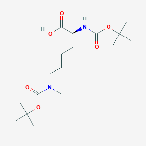 (2S)-6-[methyl-[(2-methylpropan-2-yl)oxycarbonyl]amino]-2-[(2-methylpropan-2-yl)oxycarbonylamino]hexanoic acid