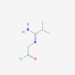 Acetyl chloride,[(1-imino-2-methylpropyl)amino]-