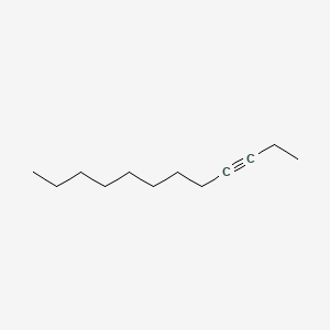 molecular formula C12H22 B13799838 3-Dodecyne CAS No. 6790-27-8