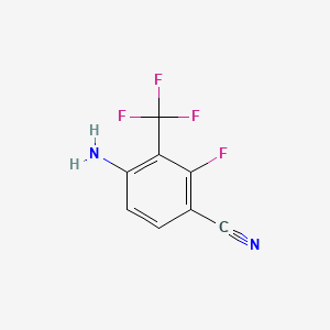 4-Amino-2-fluoro-3-(trifluoromethyl)benzonitrile
