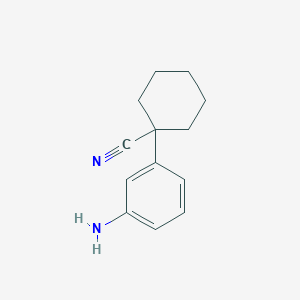 Cyclohexanecarbonitrile,1-(3-aminophenyl)-