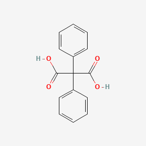 molecular formula C15H12O4 B13799874 Diphenylpropanedioic acid CAS No. 5457-11-4